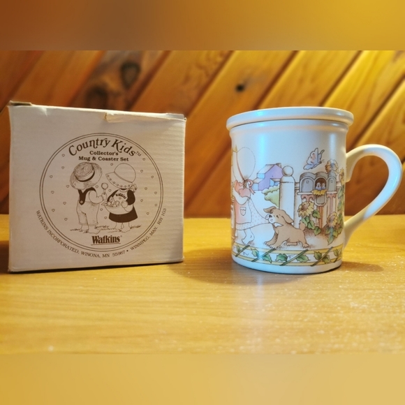 Vintage Mug & Coaster Set - Picture 11 of 11